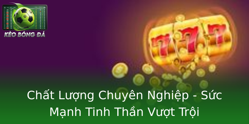 Chất Lượng Chuyên Nghiệp - Sức Mạnh Tinh Thần Vượt Trội Chất Lượng Chuyên Nghiệp - Sức Mạnh Tinh Thần Vượt Trội